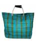 MARNI (マルニ) フラワーカフェトートバッグ ブルー×グリーン：13000円
