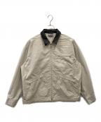 GRIP SWANY×koti BEAUTY&YOUTHグリップスワニー×コティ ビューティ＆ユース）の古着「フィールド ブルゾン」｜ベージュ