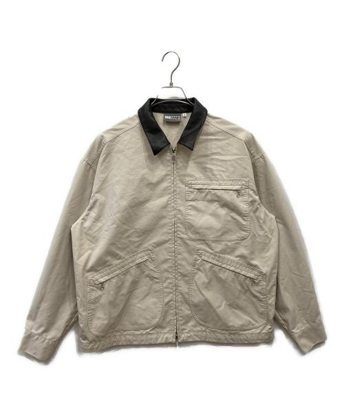 GRIP SWANY（グリップスワニー）GRIP SWANY (グリップスワニー) koti BEAUTY&YOUTH (コティ ビューティ＆ユース) フィールド ブルゾン ベージュ サイズ:Mの古着・服飾アイテム