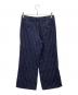 RALPH LAUREN (ラルフローレン) ウールリネン混ストライプパンツ ブラック サイズ:6：17000円
