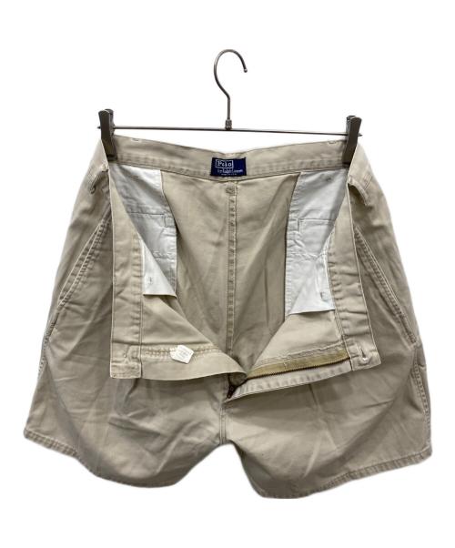 POLO RALPH LAUREN（ポロ・ラルフローレン）POLO RALPH LAUREN (ポロ・ラルフローレン) 90sハーフパンツ ベージュ サイズ:38の古着・服飾アイテム