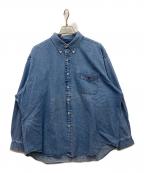 RALPH LAURENラルフローレン）の古着「90sデニムシャツ」｜インディゴ
