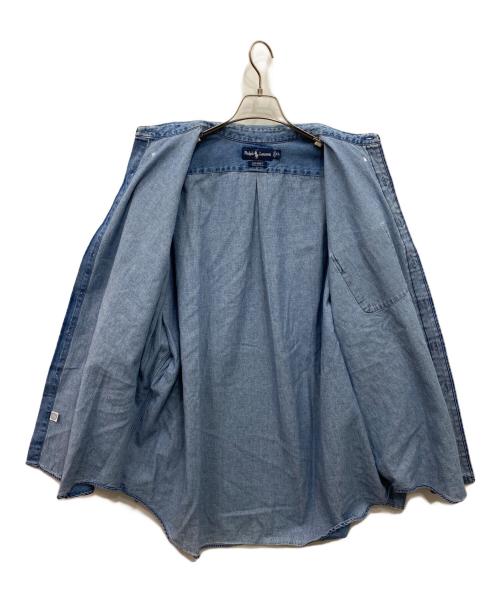 RALPH LAUREN（ラルフローレン）RALPH LAUREN (ラルフローレン) 90sデニムシャツ インディゴ サイズ:XLの古着・服飾アイテム