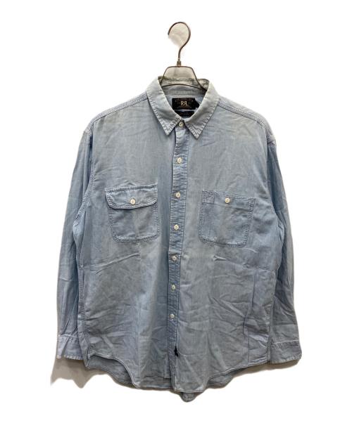 RRL（ダブルアールエル）RRL (ダブルアールエル) 90sデニムシャツ インディゴ サイズ:Lの古着・服飾アイテム