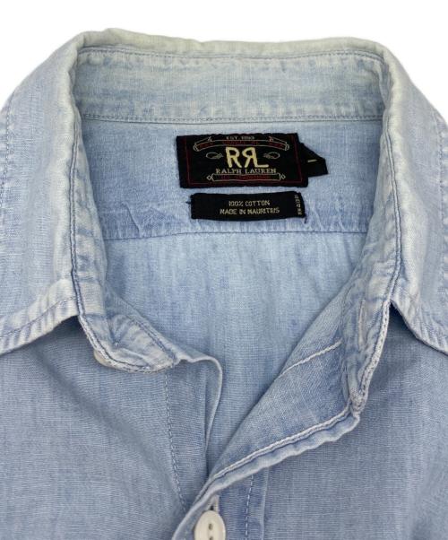 RRL（ダブルアールエル）RRL (ダブルアールエル) 90sデニムシャツ インディゴ サイズ:Lの古着・服飾アイテム