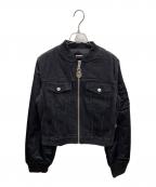 DIESELディーゼル）の古着「ナイロンジャケット」｜ブラック