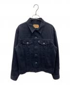 LEVI'Sリーバイス）の古着「ブラックピケトラッカージャケット」｜ブラック