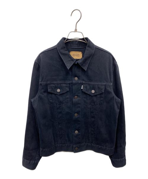 LEVI'S（リーバイス）LEVI'S (リーバイス) ブラックピケトラッカージャケット ブラック サイズ:38の古着・服飾アイテム