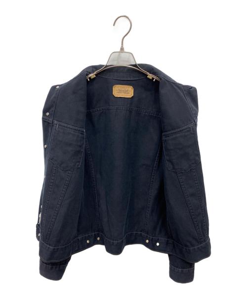 LEVI'S（リーバイス）LEVI'S (リーバイス) ブラックピケトラッカージャケット ブラック サイズ:38の古着・服飾アイテム