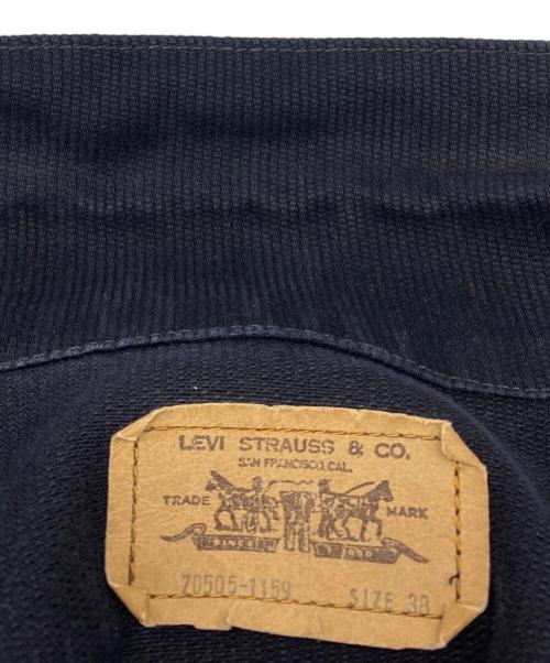 LEVI'S（リーバイス）LEVI'S (リーバイス) ブラックピケトラッカージャケット ブラック サイズ:38の古着・服飾アイテム
