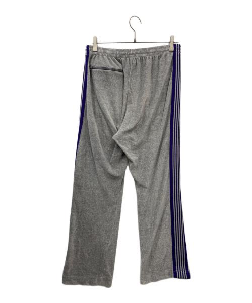 Needles（ニードルズ）Needles (ニードルズ) Narrow Track Pant - C/PE Velour グレー サイズ:Mの古着・服飾アイテム