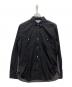 COMME des GARCONS JUNYA WATANABE MAN（コム デ ギャルソン ジュンヤ ワタナベ マン）の古着「コットン/ウール切替シャツ」｜ブラック
