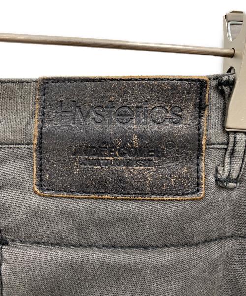 UNDERCOVERISM（アンダーカバーイズム）UNDERCOVERISM (アンダーカバーイズム) hysterics (ヒステリックス) ペイント加工カーゴデニムパンツ グレー サイズ:1の古着・服飾アイテム