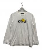 CDG×pokemonシーディージー×ポケモン）の古着「ピカチュウロングスリーブカットソー」｜ホワイト