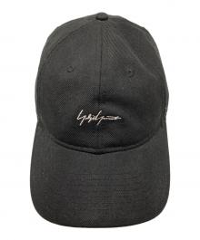 New Era×Yohji Yamamoto pour homme（ニューエラ×ヨウジヤマモト プールオム）の古着「9THIRTY Cap 2023AW YY Logo Wool」｜ブラック