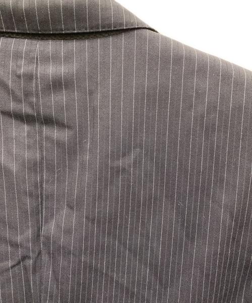 BURBERRY BLACK LABEL（バーバリーブラックレーベル）BURBERRY BLACK LABEL (バーバリーブラックレーベル) ストライプ セットアップスーツ ネイビー サイズ:Lの古着・服飾アイテム