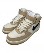 NIKEナイキ）の古着「AIR FORCE 1 MID '07 LX」｜ベージュ