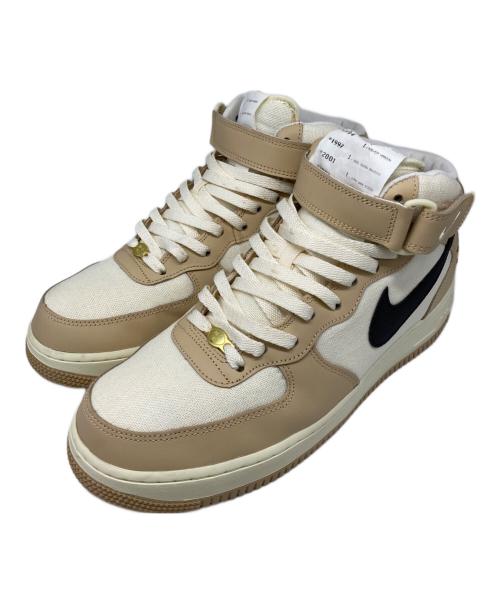 NIKE（ナイキ）NIKE (ナイキ) AIR FORCE 1 MID '07 LX ベージュ サイズ:29㎝の古着・服飾アイテム