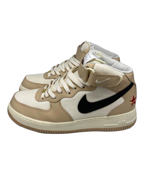 NIKE（ナイキ）NIKE (ナイキ) AIR FORCE 1 MID '07 LX ベージュ サイズ:29㎝の古着・服飾アイテム