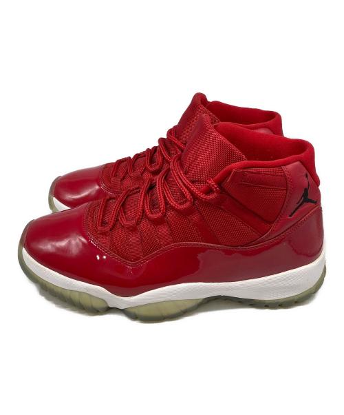 NIKE（ナイキ）NIKE (ナイキ) AIR JORDAN 11 RETRO レッド サイズ:28.5㎝の古着・服飾アイテム