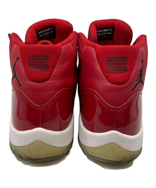 NIKE（ナイキ）NIKE (ナイキ) AIR JORDAN 11 RETRO レッド サイズ:28.5㎝の古着・服飾アイテム