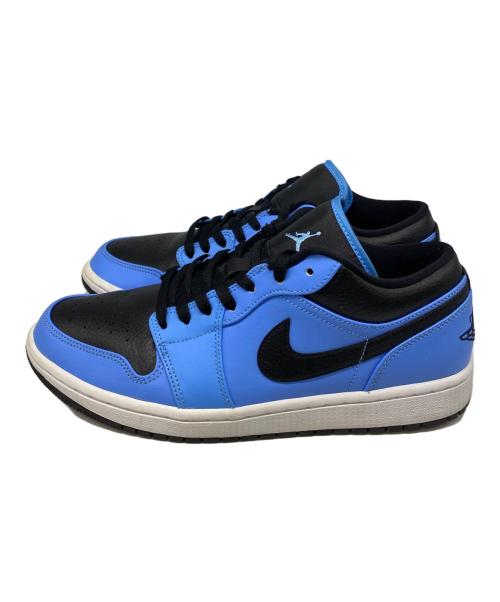 NIKE（ナイキ）NIKE (ナイキ) AIR JORDAN 1 LOW ブルー×ブラック サイズ:28.5㎝の古着・服飾アイテム