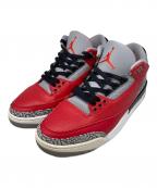 NIKEナイキ）の古着「Air Jordan 3 Retro SE」｜レッド