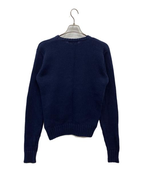 POLO RALPH LAUREN（ポロ・ラルフローレン）POLO RALPH LAUREN (ポロ・ラルフローレン) 星条旗ニット ネイビー サイズ:170の古着・服飾アイテム