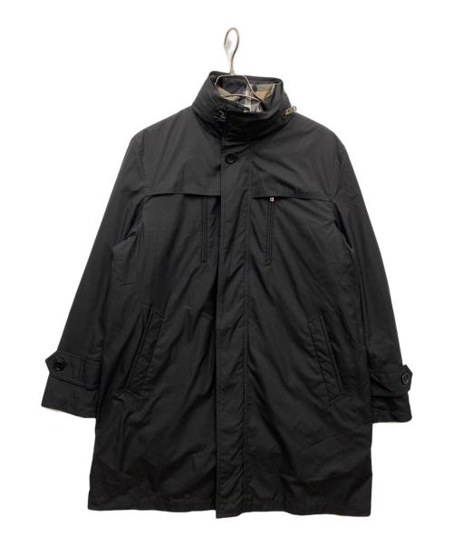 BURBERRY LONDON（バーバリーロンドン）BURBERRY LONDON (バーバリーロンドン) ノバチェックダウンライナーコート ブラック サイズ:Lの古着・服飾アイテム