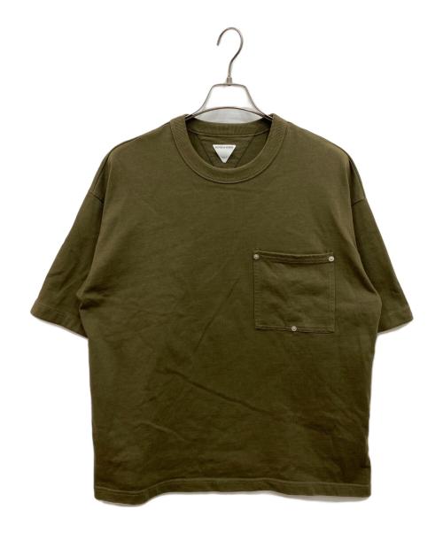 BOTTEGA VENETA（ボッテガベネタ）BOTTEGA VENETA (ボッテガベネタ) Tシャツ カーキ サイズ:Sの古着・服飾アイテム
