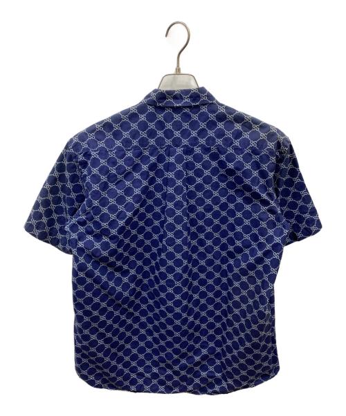stussy（ステューシー）stussy (ステューシー) 90's SSリンク オールドS/Sシャツ ネイビー サイズ:Sの古着・服飾アイテム