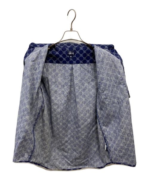 stussy（ステューシー）stussy (ステューシー) 90's SSリンク オールドS/Sシャツ ネイビー サイズ:Sの古着・服飾アイテム