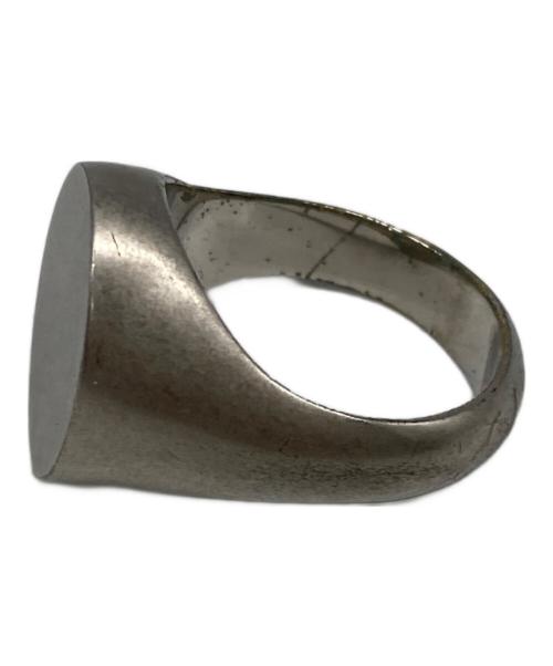 Maison Margiela（メゾンマルジェラ）Maison Margiela (メゾンマルジェラ) Oval chevalier ring サイズ:21号の古着・服飾アイテム