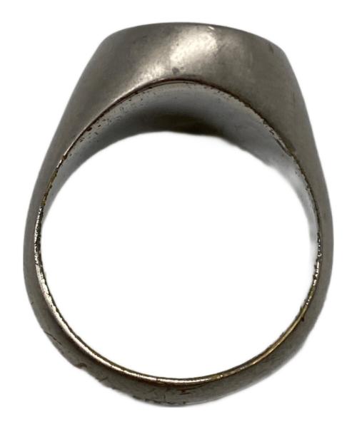Maison Margiela（メゾンマルジェラ）Maison Margiela (メゾンマルジェラ) Oval chevalier ring サイズ:21号の古着・服飾アイテム
