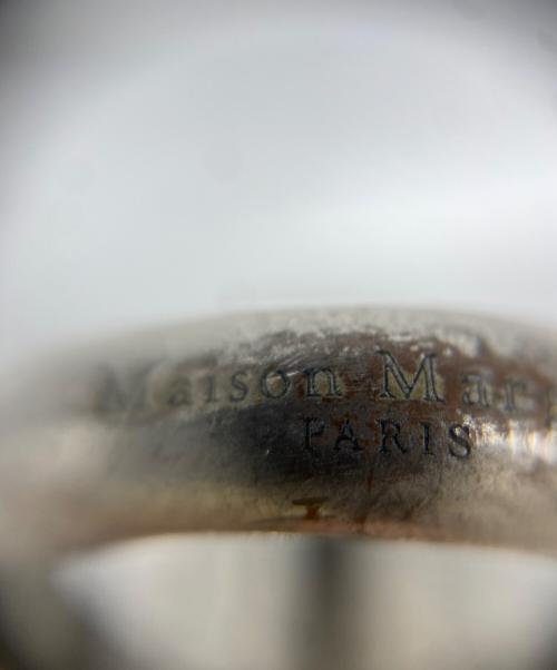 Maison Margiela（メゾンマルジェラ）Maison Margiela (メゾンマルジェラ) Oval chevalier ring サイズ:21号の古着・服飾アイテム