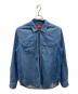 Supreme（シュプリーム）の古着「Denim zip shirt」｜インディゴ