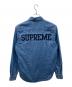 Supreme (シュプリーム) Denim zip shirt インディゴ サイズ:S：8000円