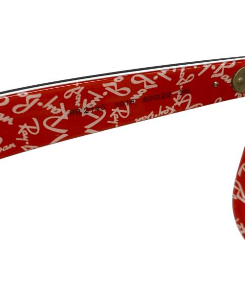 RAY-BAN（レイバン）RAY-BAN (レイバン) サングラス ブラック×レッド サイズ:50□22の古着・服飾アイテム