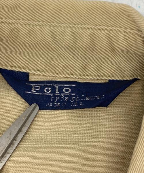 POLO RALPH LAUREN（ポロ・ラルフローレン）POLO RALPH LAUREN (ポロ・ラルフローレン) スイングトップ ベージュ サイズ:Mの古着・服飾アイテム