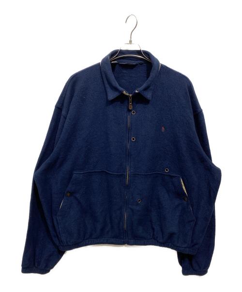 POLO RALPH LAUREN（ポロ・ラルフローレン）POLO RALPH LAUREN (ポロ・ラルフローレン) フリーススイングトップ ネイビー サイズ:XXLの古着・服飾アイテム