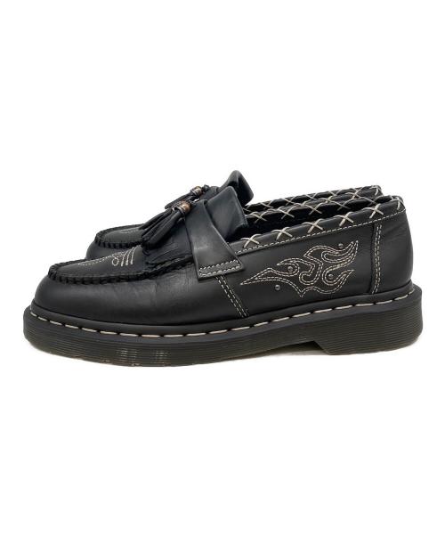 Dr.Martens（ドクターマーチン）Dr.Martens (ドクターマーチン) ADRIAN アメリカーナゴシックローファー ブラック サイズ:US 8の古着・服飾アイテム