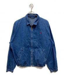 POLO RALPH LAUREN（ポロ・ラルフローレン）の古着「デニムスイングトップ」｜インディゴ