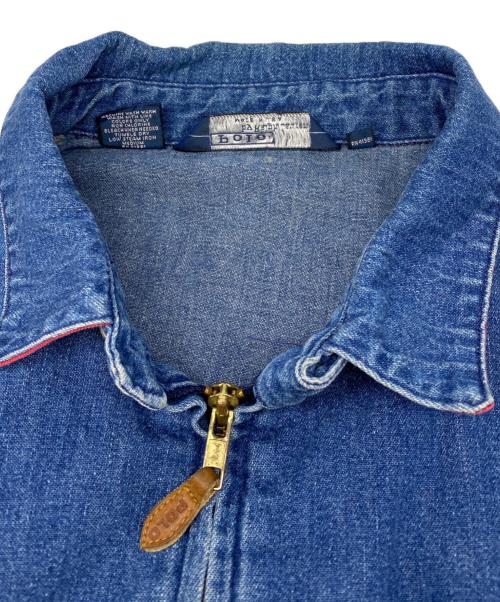 POLO RALPH LAUREN（ポロ・ラルフローレン）POLO RALPH LAUREN (ポロ・ラルフローレン) デニムスイングトップ インディゴ サイズ:Lの古着・服飾アイテム