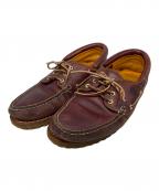 Timberlandティンバーランド）の古着「スリーアイ クラシック ラグ」｜ブラウン