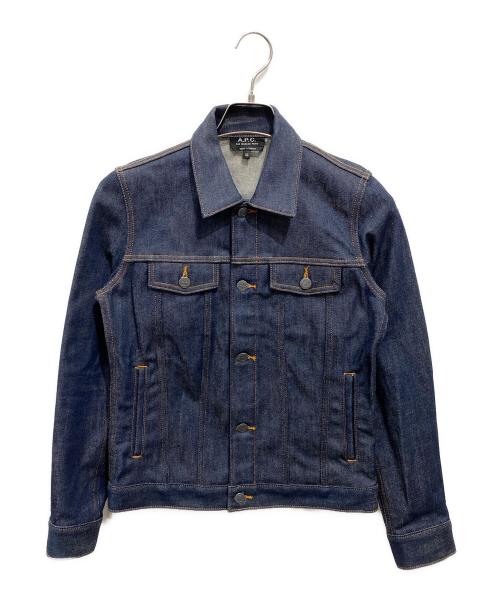 A.P.C.（アーペーセー）A.P.C. (アーペーセー) デニムジャケット インディゴ サイズ:XSの古着・服飾アイテム