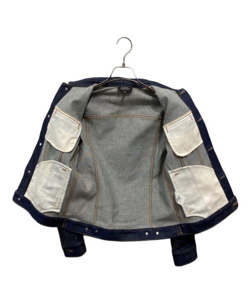 A.P.C.（アーペーセー）A.P.C. (アーペーセー) デニムジャケット インディゴ サイズ:XSの古着・服飾アイテム