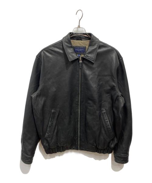DANIEL CREMIEUX（ダニエルクレミュー）DANIEL CREMIEUX (ダニエルクレミュー) レザージャケット ブラック サイズ:Lの古着・服飾アイテム