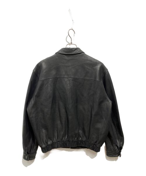 DANIEL CREMIEUX（ダニエルクレミュー）DANIEL CREMIEUX (ダニエルクレミュー) レザージャケット ブラック サイズ:Lの古着・服飾アイテム