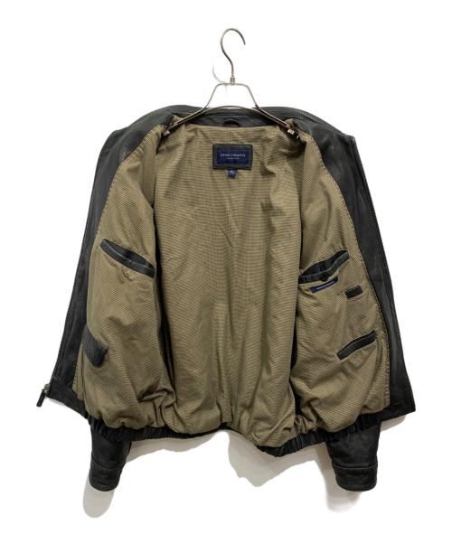 DANIEL CREMIEUX（ダニエルクレミュー）DANIEL CREMIEUX (ダニエルクレミュー) レザージャケット ブラック サイズ:Lの古着・服飾アイテム