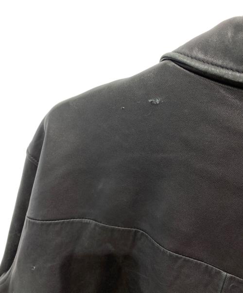 DANIEL CREMIEUX（ダニエルクレミュー）DANIEL CREMIEUX (ダニエルクレミュー) レザージャケット ブラック サイズ:Lの古着・服飾アイテム